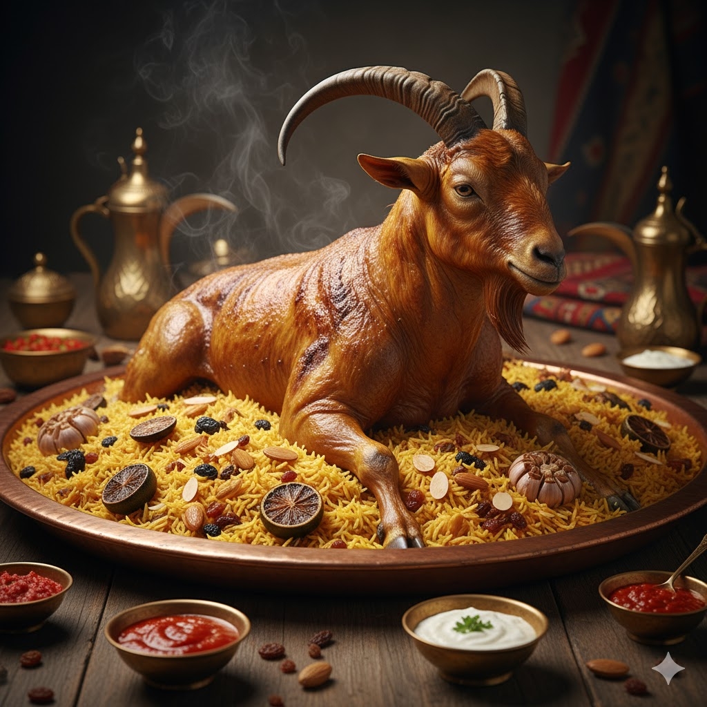 تيس 12 كيلو + 5 كيلو ارز مندي