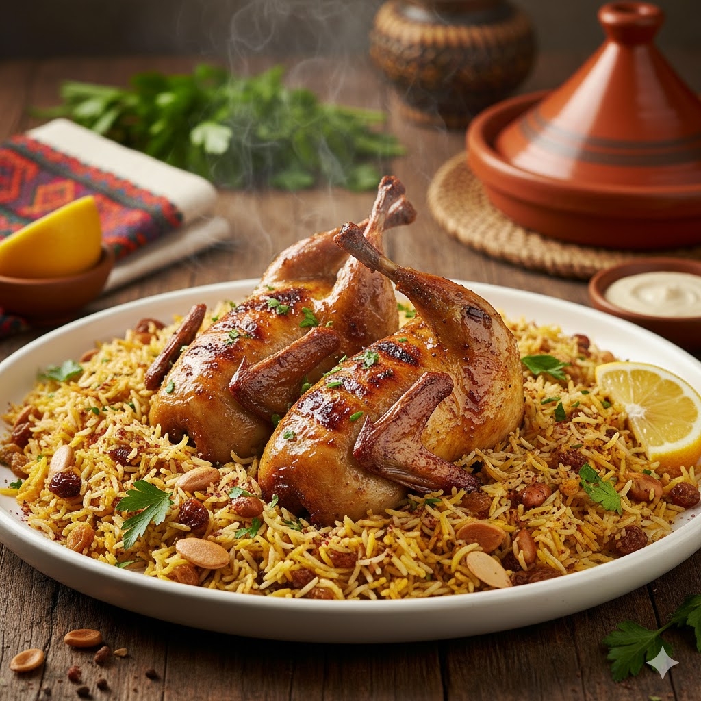 جوز حمام مشوي ارز